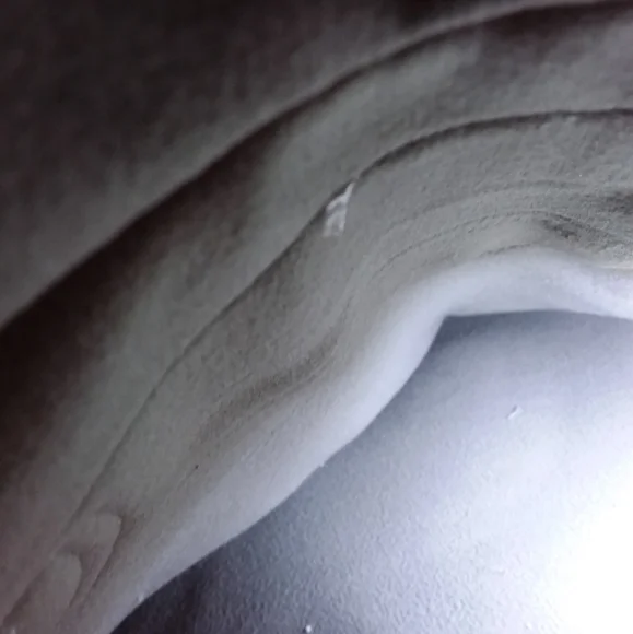 BCBG Paris Grey Pebbled Leather Shoulder Bag - Picture 11 of 11